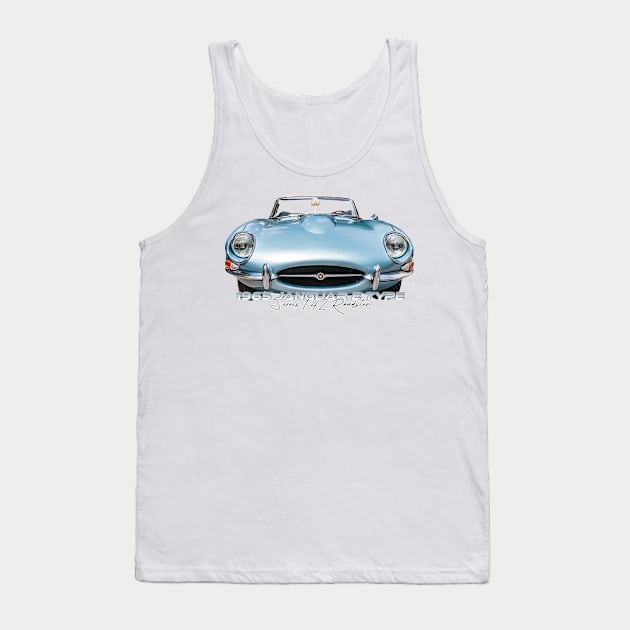 1965 Jaguar E Type Series 1 4.2 Roadster Tank Top by Gestalt Imagery